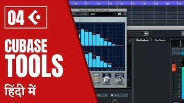 Learn Cubase 10.5 In Hindi |  Tutorial 4 - Cubase tools