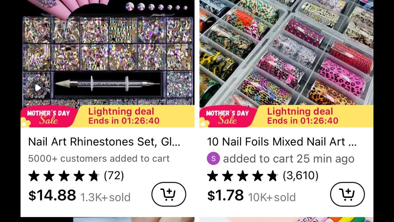 Nail Pro Tries TEMU Nail Art Goodies