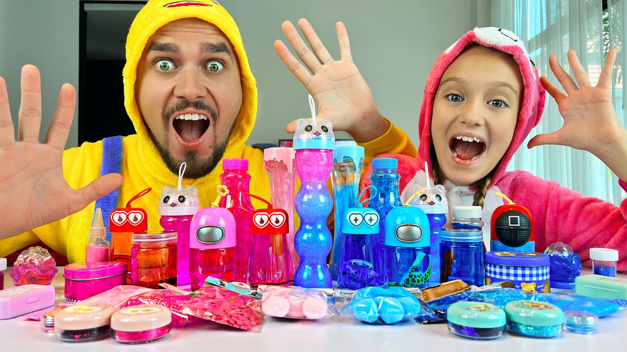 Mukbang || Pink VS Blue Challenge || تحدي الأحمر ضد الأزرق | LIVE STREAM