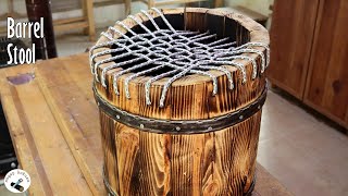 Making a Barrel Stool by Ahşap Kokusu 1,550 views 3 years ago 10 minutes, 29 seconds