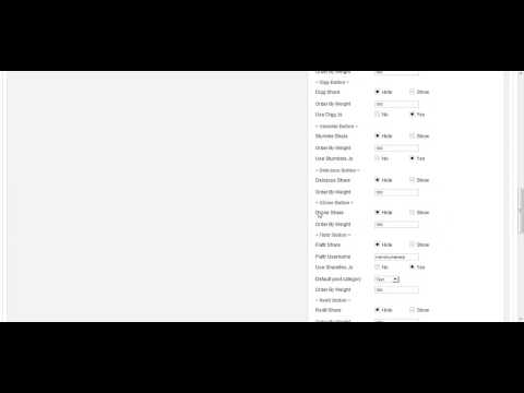 Fixed Vertical Social Share and Vote Button Plugin by Joomlakave