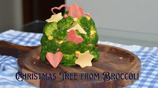 Christmas Tree From Broccoli - Easy Broccoli & Potato Recipe
