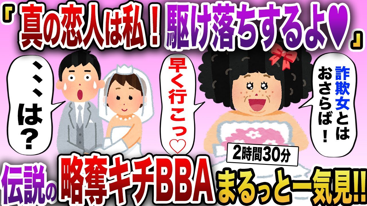 【2chスカッと】 伝説の略奪キチBBAスカッと7選【作業用】【伝説のスレ】