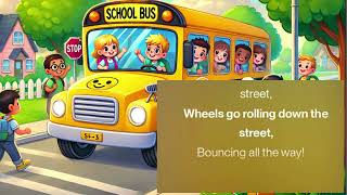 Beep Beep! The School Bus Song 🚸 | Fun Ride to School Rhyme | Babbleoo