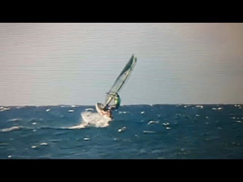 Windsurfing speed loop Manu August 2018