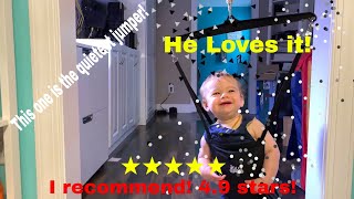 Jolly Jumper Review - Which is the best doorframe swing?