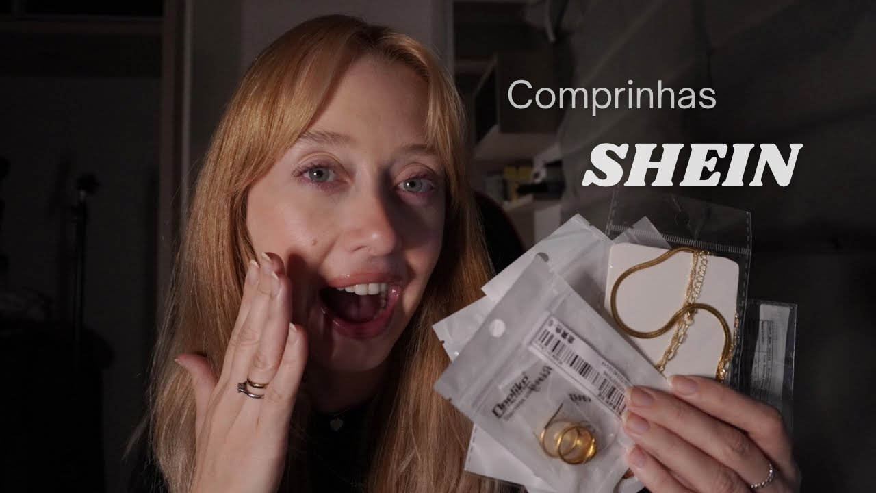 ASMR - Comprinhas na SHEIN! Só as melhores jóias em Aço Inoxidável 🛍️