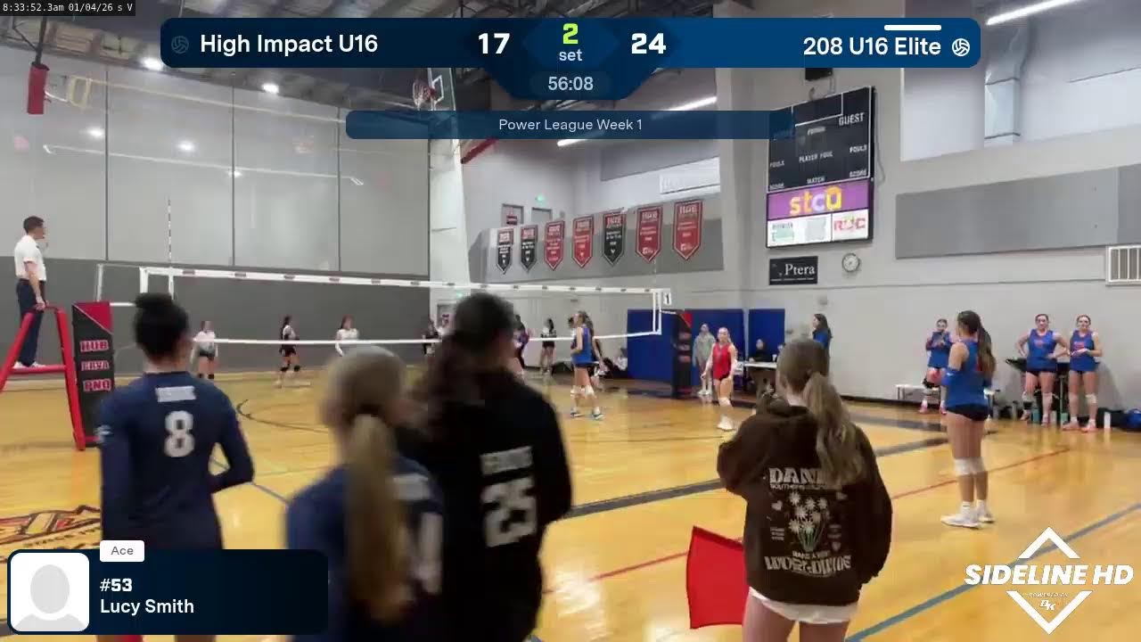 208 U16 Elite vs. High Impact U16 (2026.01.04)