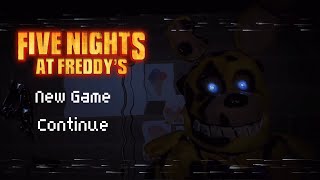 Five Nights at Freddy’s Movie Menu Concept