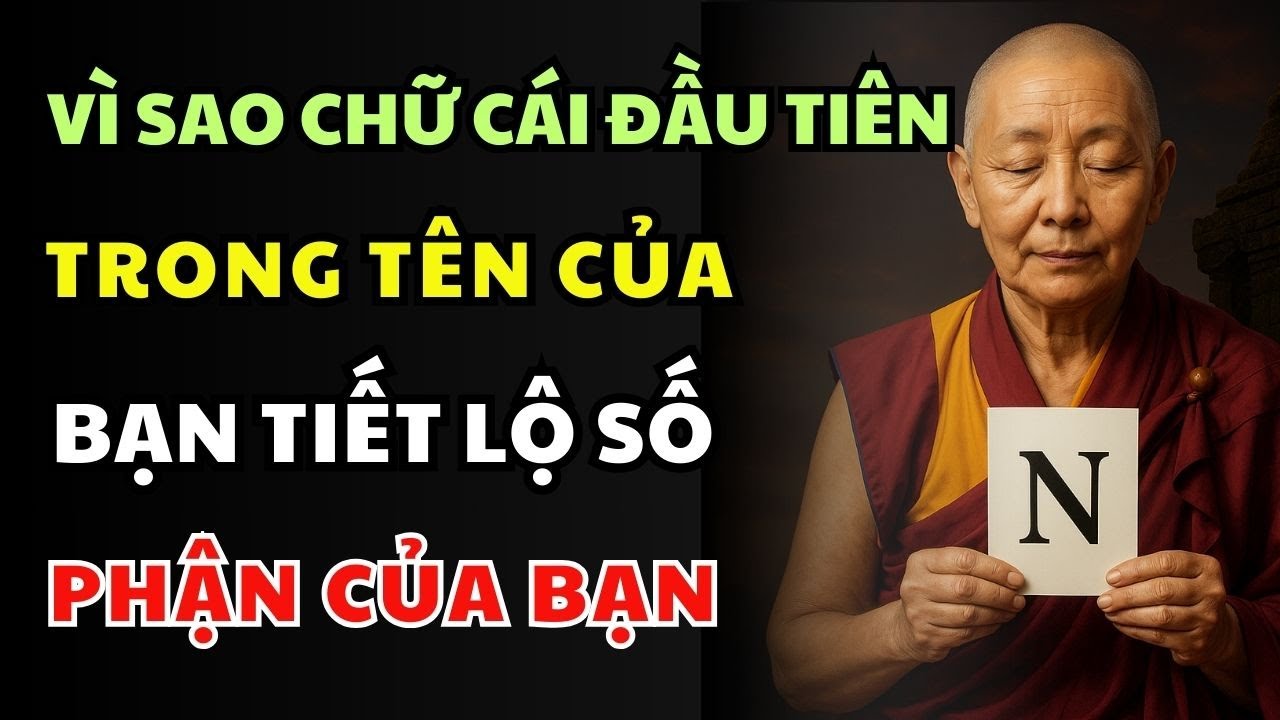 Bí Ẩn Chữ Cái Đầu Tiên Trong Tên Bạn Sẽ Khiến Bạn Ngỡ Ngàng