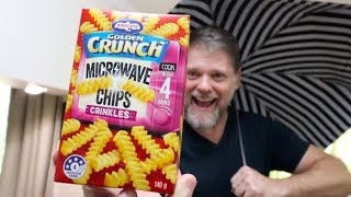 Birds Eye Golden Crunch Microwave Chips Review