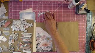 Junk Journal Book - Decorating Part 1