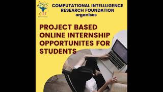 Project Based Online Internship Opportunities For Students Date 01 Oct 2021 - Nov 12 2021