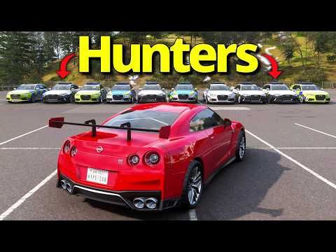 Can I Escape 10 Hunters In Forza Horizon 6?