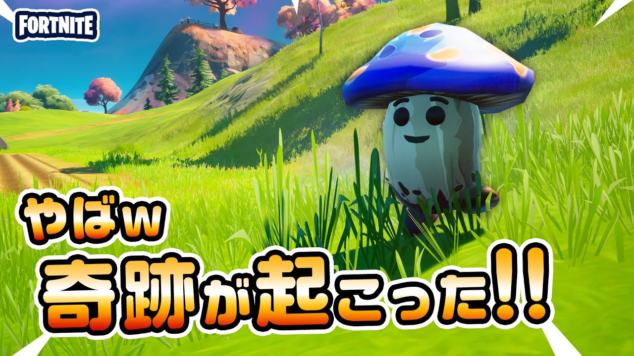 まさに奇跡 キノコの妖精 歩くのが見れた 再登場から世界初 ほか 新要素イロイロ検証動画 第517弾 フォートナイト Fortnite フォートナイト 動画max