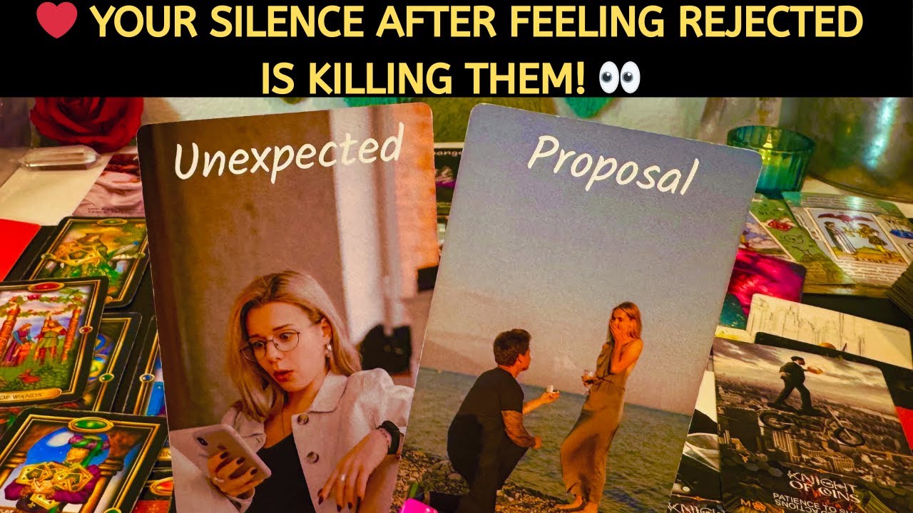 ❤️ Твое молчание после того, как ты почувствовал себя отвергнутым, убивает их! 👀 Люблю гадание на...