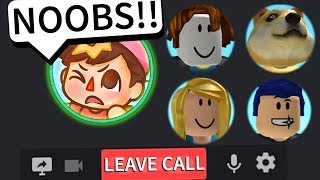 RAIDING ROBLOX GROUPS IN VOICE CHAT