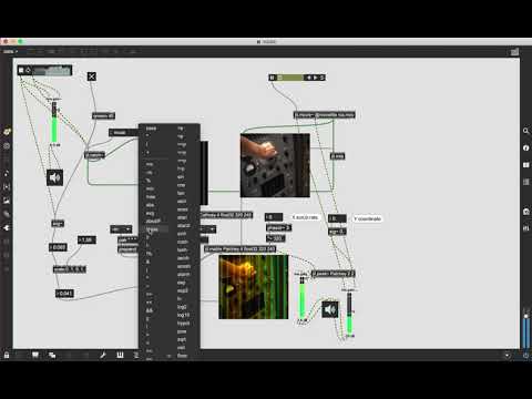 Max 8 video and audio work