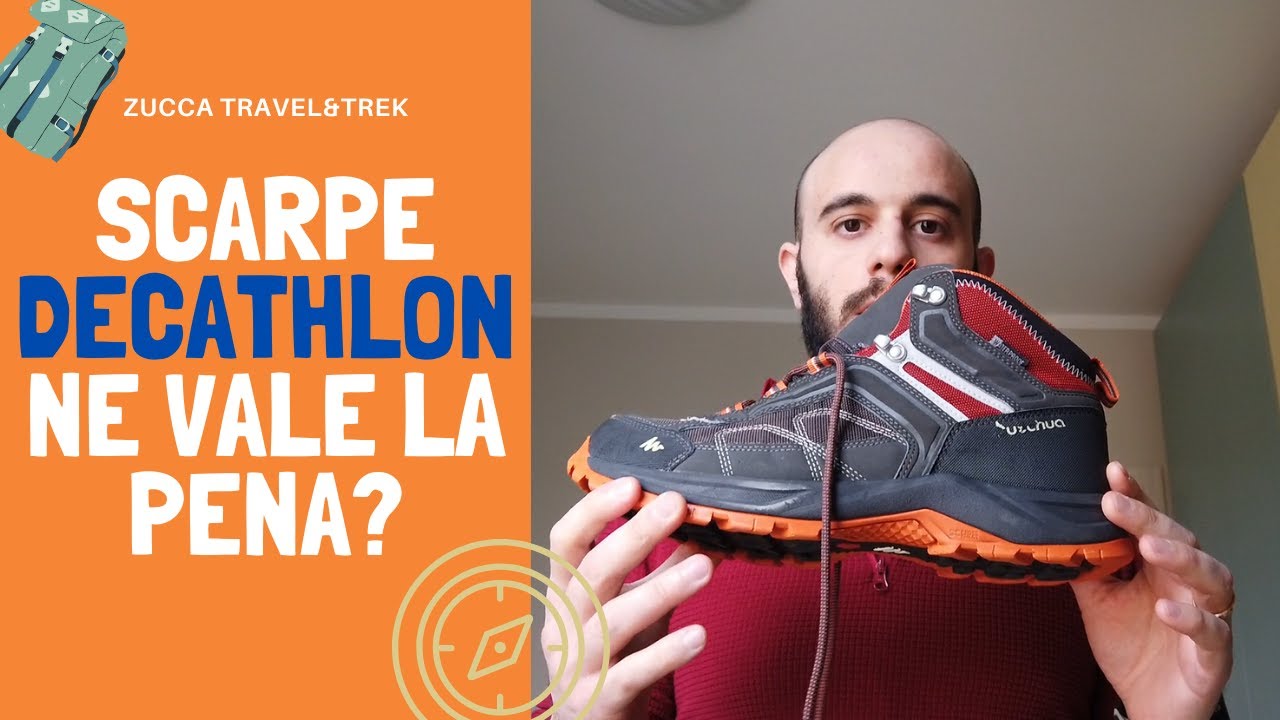 Scarpe da trekking DECATHLON, ne vale davvero la pena? - YouTube