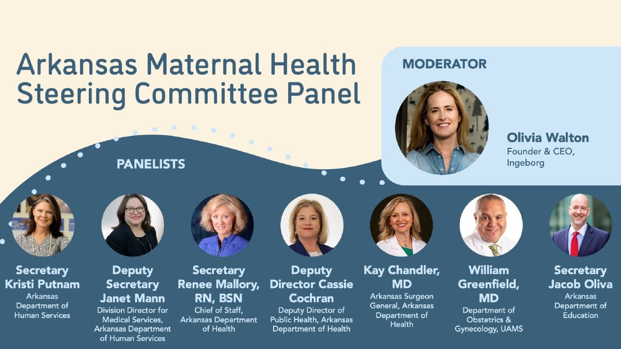 Arkansas Maternal Health Steering Committee Panel - YouTube