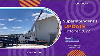 Superintendent's Update October