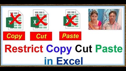 Restrict Copy & Paste In Microsoft Excel