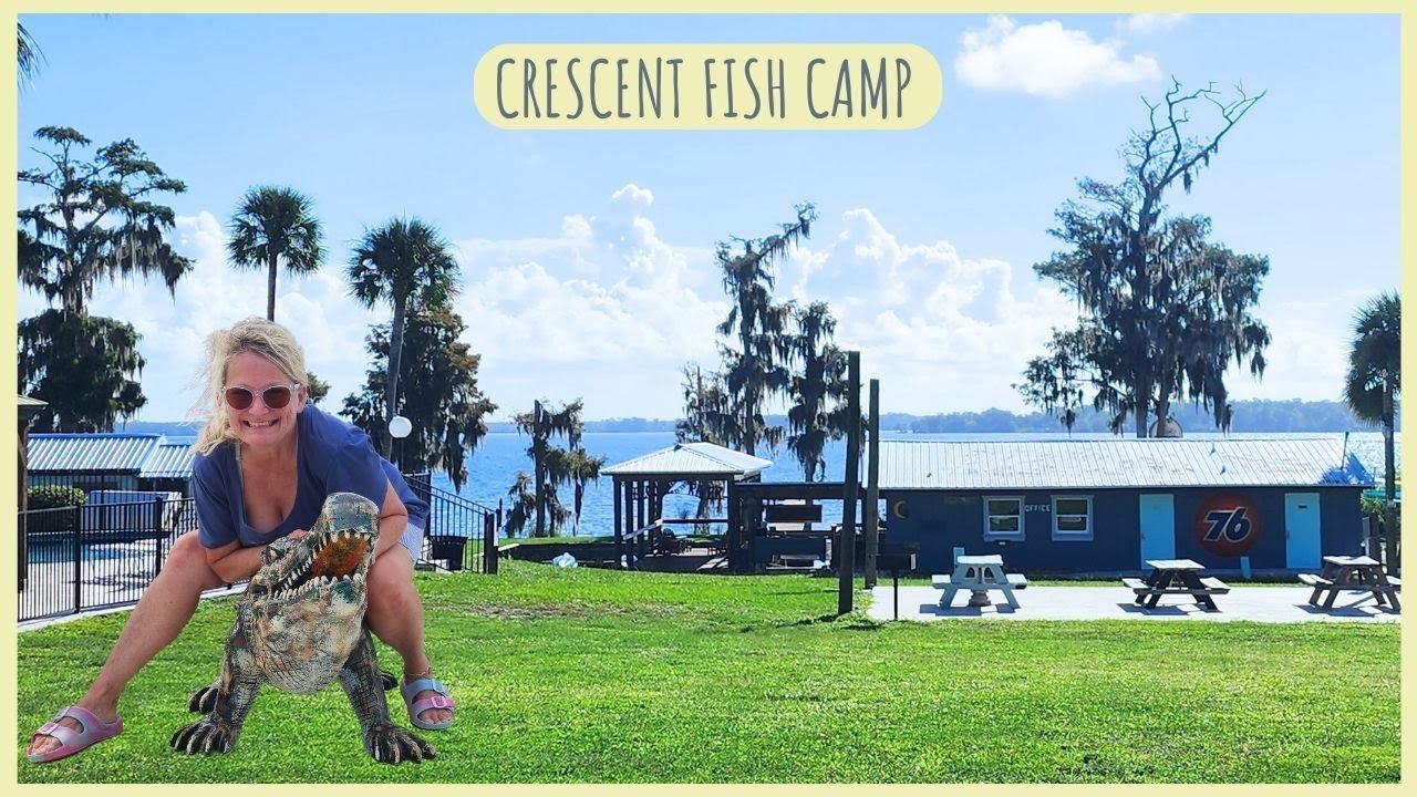 SUV CAMPING at Crescent Fish Camp - Kayaks. Pool. Fishing. RV Sites. Cabins. 