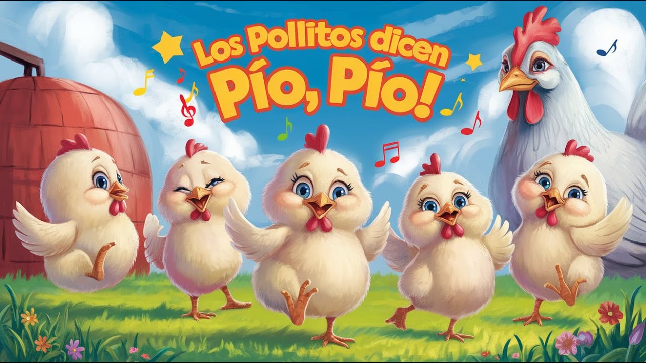 "¡Los Pollitos Bailan y Cantan Pío Pío! - Canción Infantil" - YouTube