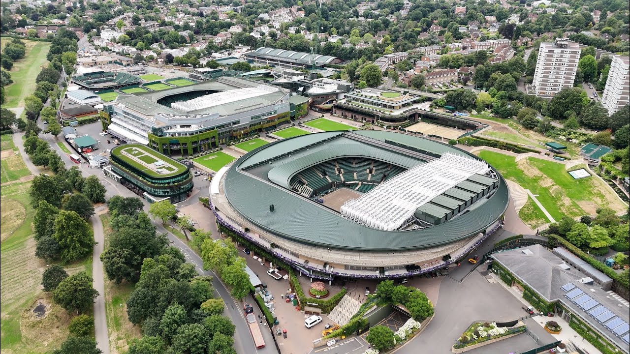 Wimbledon SW19 By Drone