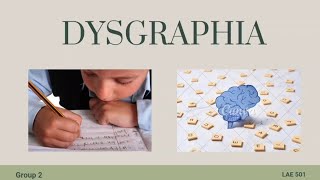 Dysgraphia || Jellyca Rose