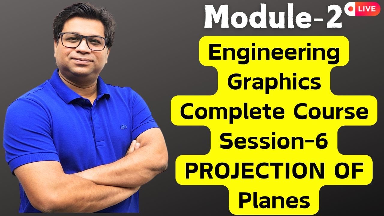 Engineering Graphics Complete Course | PROJECTION PLANES | Session-6 ...