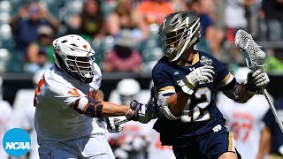 Thrilling end to Notre Dame-Virginia 2023 men's lacrosse semifinal