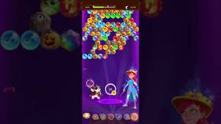 BUBBLE WITCH 3 SAGA LEVEL 2896 ~ NO BOOSTERS, GOLDEN HAT