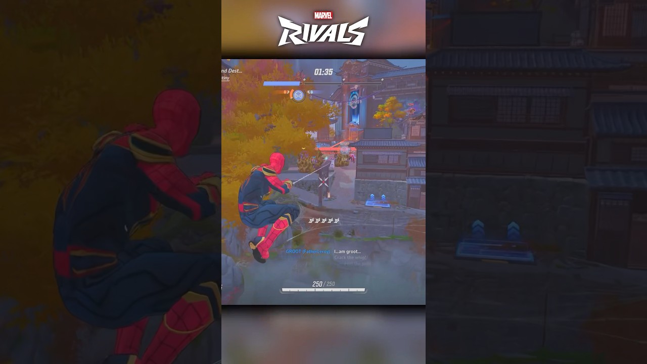 Spiderman Pulls #gaming #marvelrivals #spiderman #live #mylo #mylofied #india