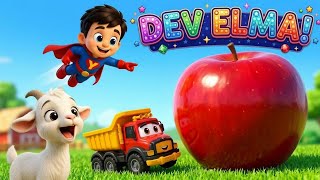 Dev Elma Sürprizi 🍎 Süper Lino Ve Oyuncak Arabalar Eğlenceli Çizgi Film 🚜✨