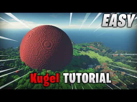 Video: Wie erstelle ich eine Kugel in Minecraft?