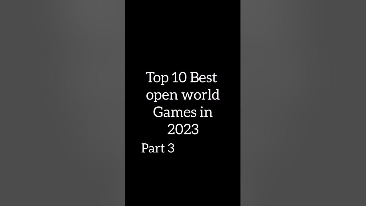 Best open world games shorts subscribe to our channel YouTube