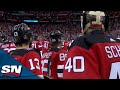 Devils And Rangers Exchange Handshakes Moments After New Jersey