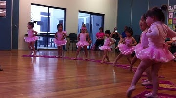 My first Tiny Tutus ballet class-part 2