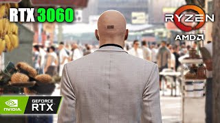 Hitman 6 (2016) Test | Nvidia Geforce RTX 3060 6GB 95W | Ryzen 7 5800h | 2021