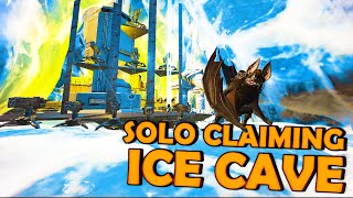 Solo Building Ice Cave Day 1 | Starting On The Best ARK PvP Servers Of 2023!
