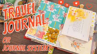 Beginner Travel Journal / How I Use It, My Process, & Ideas / Journal Set Up