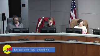 Planning Commission Meeting - December 8, 2022