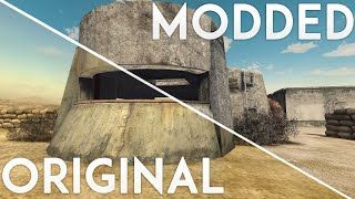 Battlefield 1942 - Graphics mod COMPARISON (4k)