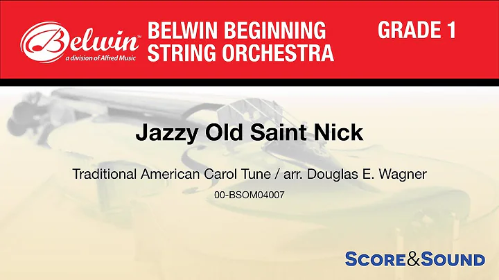 Jazzy Old Saint Nick, arr. Douglas E. Wagner - Sco...