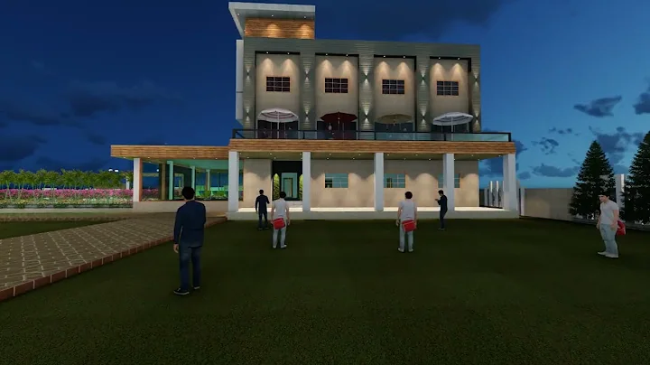 Banquet Hall | 3D Walkthrough | #ytvideo #hoteldesign #hotel #banquethall #interordesign #resort