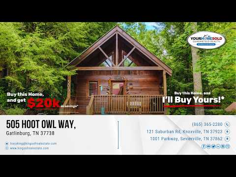505 Hoot Owl Way, Gatlinburg, TN home video tour