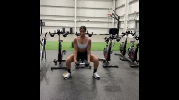 Static Squat to Biceps Curl | Arms