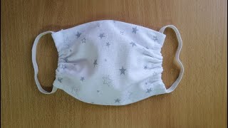 😷Как сшить маску без швейной машинки😷 Face Mask No sewing machine