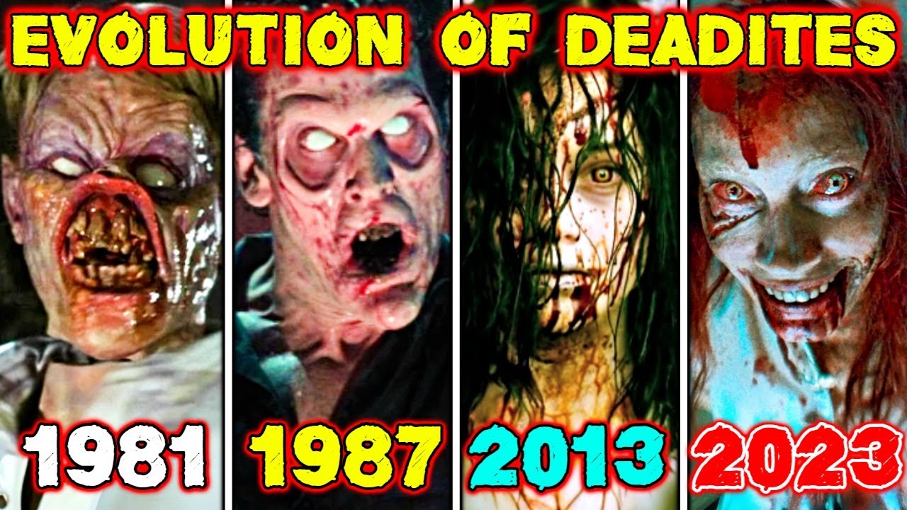 Every Deadite Transformation Phase In Evil Dead Movies And Extended ...
